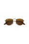 A Ray-Ban RB3958 Elon XS (47 - 20) Barna lencse, Sárga keret Napszemüveg