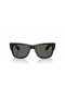 A Ray-Ban RB0840S Mega Wayfarer elsötétült Gyűjtemény M (51 - 21) Szürke lencse, Fekete keret Napszemüveg