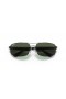 A Ray-Ban RB3445 M-es (61 - 17), Zöld lencse, Fekete keret Napszemüveg