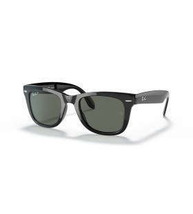 Ray-Ban RB4105 Wayfarer Ã–sszecsukhatÃ³ Klasszikus XL (54 - 20), ZÃ¶ld lencse, Fekete keret NapszemÃ¼veg