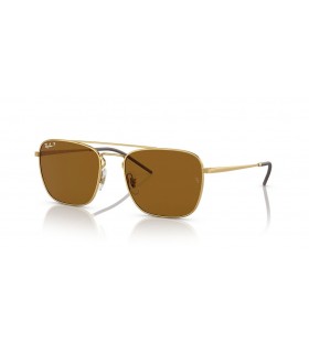 A Ray-Ban RB3588 L (55 - 19) Barna lencse, Arany keret Napszemüveg
