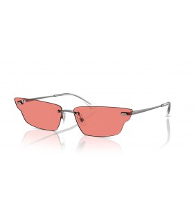A Ray-Ban RB3731 Anh Bio-Alapú M (63 - 15) Rózsaszín lencse, Ezüst keret Napszemüveg