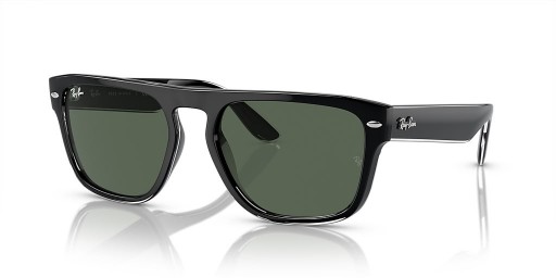 Ray-Ban RB4407 XL (57 - 19) le Glas lionsaí agus Dubh fráma Sunglasses