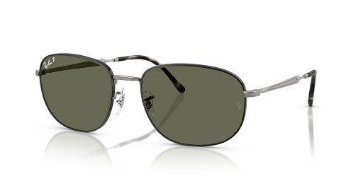Ray-Ban RB3754 XXL (60 - 19) le Glas lionsaí agus Dubh fráma Sunglasses