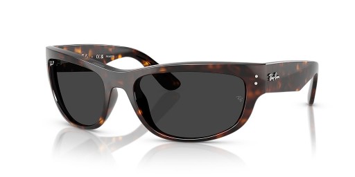 Ray-Ban RB2289 Mega Balorama XL (63 - 19) le Dubh lionsaí agus Turtar fráma Sunglasses