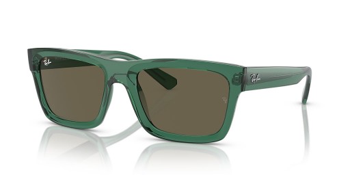 Ray-Ban RB4396F Warren Bith-Bhunaithe XL (57 - 20) le lionsaí Donn agus Glas fráma Sunglasses