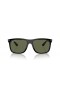Ray-Ban RB4547 Bhuachaill Dhá XL (60 - 18) le Glas lionsaí agus Dubh fráma Sunglasses