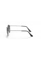 Ray-Ban RB3447 Bhabhta Miotail Antiqued S (50 - 21) le lionsaí Liath agus Óir fráma Sunglasses