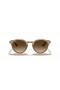 Ray-Ban RB2180F M (51 - 20) le lionsaí Donn agus Beige fráma Sunglasses