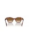 Ray-Ban RB0880S L (52 - 19) le lionsaí Donn agus Donn fráma Sunglasses