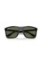 Ray-Ban RB4547 Bhuachaill Dhá XL (60 - 18) le Glas lionsaí agus Dubh fráma Sunglasses
