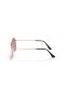 Ray-Ban RB3548N Hexagonal Cothrom Lionsaí M (51 - 21) le Violet lionsaí agus Bándearg fráma Sunglasses