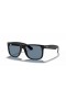 Ray-Ban RB4165 Justin Clasaiceach S (54 - 16) le lionsaí Gorm agus Dubh fráma Sunglasses