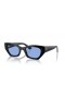 Ray-Ban RB4430 Zena S (49 - 22) le lionsaí Gorm agus Dubh fráma Sunglasses