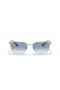 Ray-Ban RB3684 XL (58 - 18) le lionsaí Gorm agus Óir fráma Sunglasses
