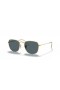 Ray-Ban RB3857 Frank S (51 - 20) le lionsaí Gorm agus Óir fráma Sunglasses