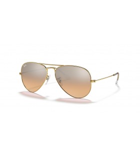 Ray-Ban RB3025 the Aviator GrÃ¡dÃ¡n XL (58 - 14) le Hairgead lionsaÃ­ agus Ã“ir frÃ¡ma Sunglasses