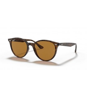 Ray-Ban RB4305F L (53 - 19) le lionsaí Donn agus Turtar fráma Sunglasses