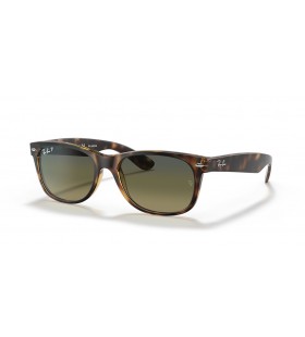 Ray-Ban RB2132 Nua Wayfarer Clasaiceach M (55 - 18) le lionsaÃ­ Gorm agus Turtar frÃ¡ma Sunglasses