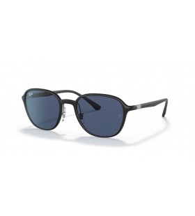 Ray-Ban RB4341 L (51 - 20) le lionsaí Gorm agus Dubh fráma Sunglasses