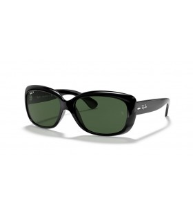 Ray Ban RB4101 Jackie Ohh M (58 - 17) le Glas lionsaÃ­ agus Dubh frÃ¡ma Sunglasses