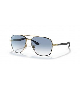 Ray-Ban RB3683 L (56 - 15) le lionsaí Gorm agus Dubh fráma Sunglasses