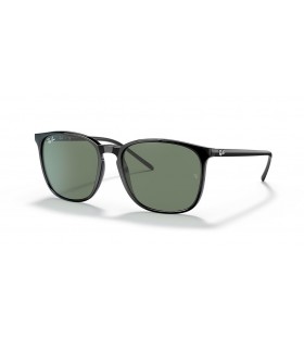 Ray-Ban RB4387F M (55 - 18) le Glas lionsaÃ­ agus Dubh frÃ¡ma Sunglasses