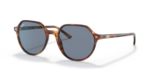 Ray-Ban RB2195 Thalia S (53 - 18) con lenti Blu e Marrone frame Occhiali da sole