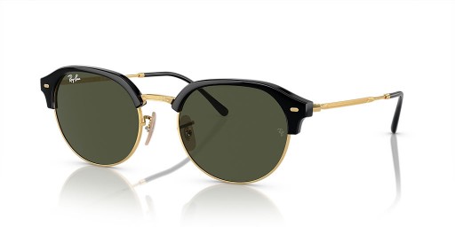 Ray-Ban RB4429 XXL (55 - 20) con lenti Verde e telaio Nero Occhiali da sole