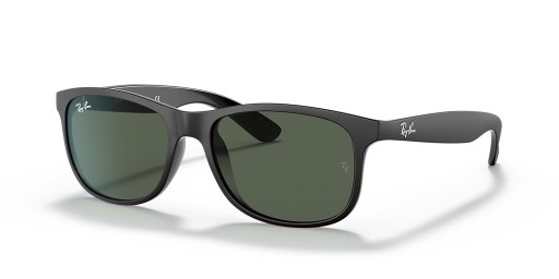 Ray-Ban RB4202 Andy M (55 - 17) con lenti Verde e telaio Nero Occhiali da sole