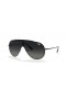 Ray-Ban RB3597 Ali XL (0 - 133) con lenti Grigio e Nero frame Occhiali da sole
