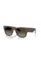 Ray-Ban RB4840S Mega Wayfarer Liteforce L (52 - 21) con lenti Marrone e Marrone frame Occhiali da sole