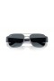 Ray-Ban RB3756 XL (56 - 18) con lenti Blu e Silver frame Occhiali da sole