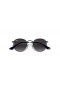 Ray-Ban RB9547S Round Bambini S (44 - 19) con lenti Grigio e Nero frame Occhiali da sole