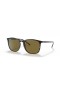Ray-Ban RB4387F M (55 - 18) con lenti Brown Tortoise frame Occhiali da sole