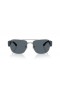 Ray-Ban RB3756 XL (56 - 18) con lenti Blu e Silver frame Occhiali da sole