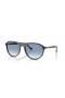 Ray-Ban RB2215 XXL (59 - 20) con lenti Blu e cornice Blu Occhiali da sole