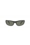 Ray-Ban RB4033 M (60 - 17) con lenti Verde e telaio Nero Occhiali da sole