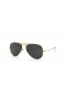 Ray-Ban RB3025 Aviator Classic XL (58 - 14) con lenti Nere e montatura in Oro Occhiali da sole