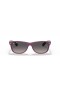 Ray-Ban RB2132 New Wayfarer Classic S (52 - 18) con lenti Grigio e Viola frame Occhiali da sole