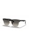Ray-Ban RB4175 Clubmaster Oversized L (57 - 16) con lenti Grigio e Nero frame Occhiali da sole