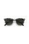 Ray-Ban RB3016 Clubmaster Fleck L (51 - 21) con lenti Grigio e Tortoise frame Occhiali da sole