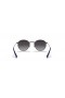 Ray-Ban RB9547S Round Bambini S (44 - 19) con lenti Grigio e Nero frame Occhiali da sole