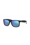 Ray-Ban RB4165F Justin Colori Mix L (58 - 17) con lenti Blu e Nero frame Occhiali da sole