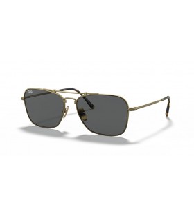 Ray-Ban RB8136 Caravan Titanio XL (58 - 15) con lenti Grigio e Giallo frame Occhiali da sole