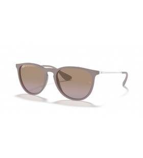 Ray-Ban RB4171 Erika Classico M (54 - 18) con lenti Marrone e Marrone frame Occhiali da sole