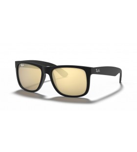 Ray-Ban RB4165 Justin Colori Mix S (54 - 16) d'Oro con lenti e Nero frame Occhiali da sole
