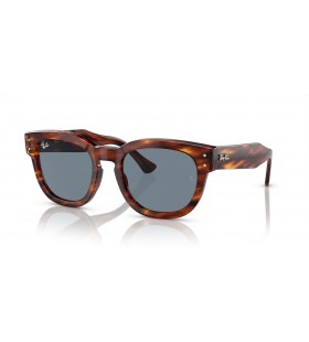 Ray-Ban RB0298SF Mega Hawkeye L (53 - 21) con lenti Blu e Marrone frame Occhiali da sole