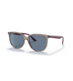Ray-Ban RB4378 S (54 - 16) con lenti Blu e Grigio cornice Occhiali da sole