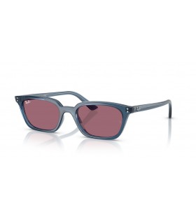 Ray-Ban RB4456 Zaya Bio-Based XXS (50 - 19) con lenti Viola e Blu cornice Occhiali da sole